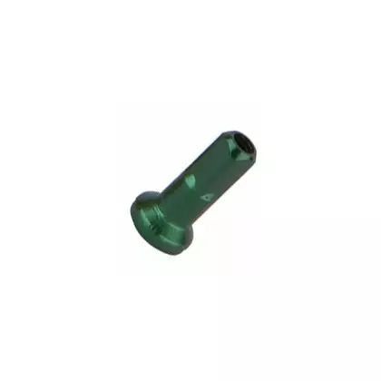 CNSPOKE AN12 hliníkové niple 12mm zelené 144ks.