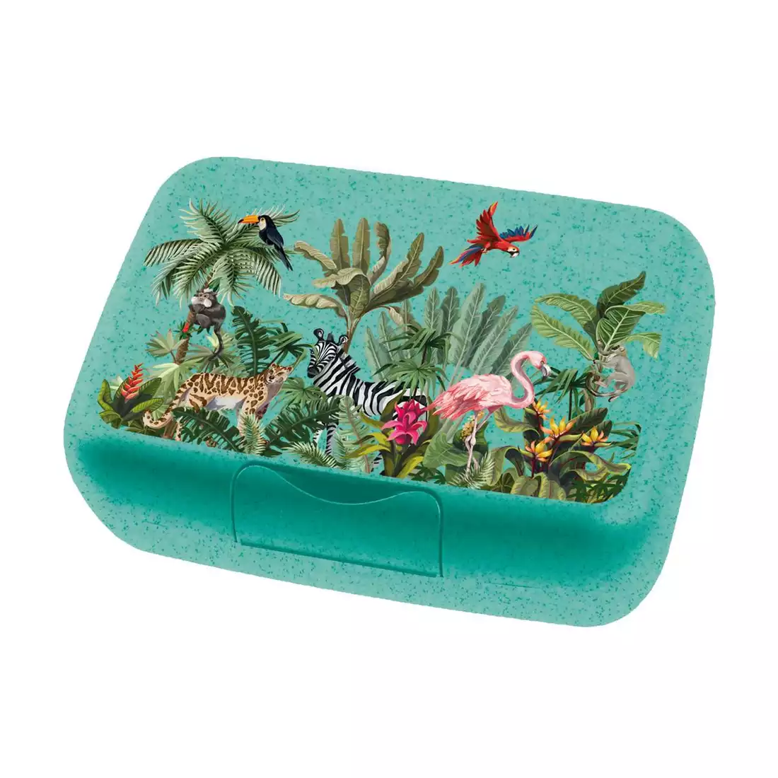 Koziol Candy L Jungle dětské lunchbox, tyrkysový