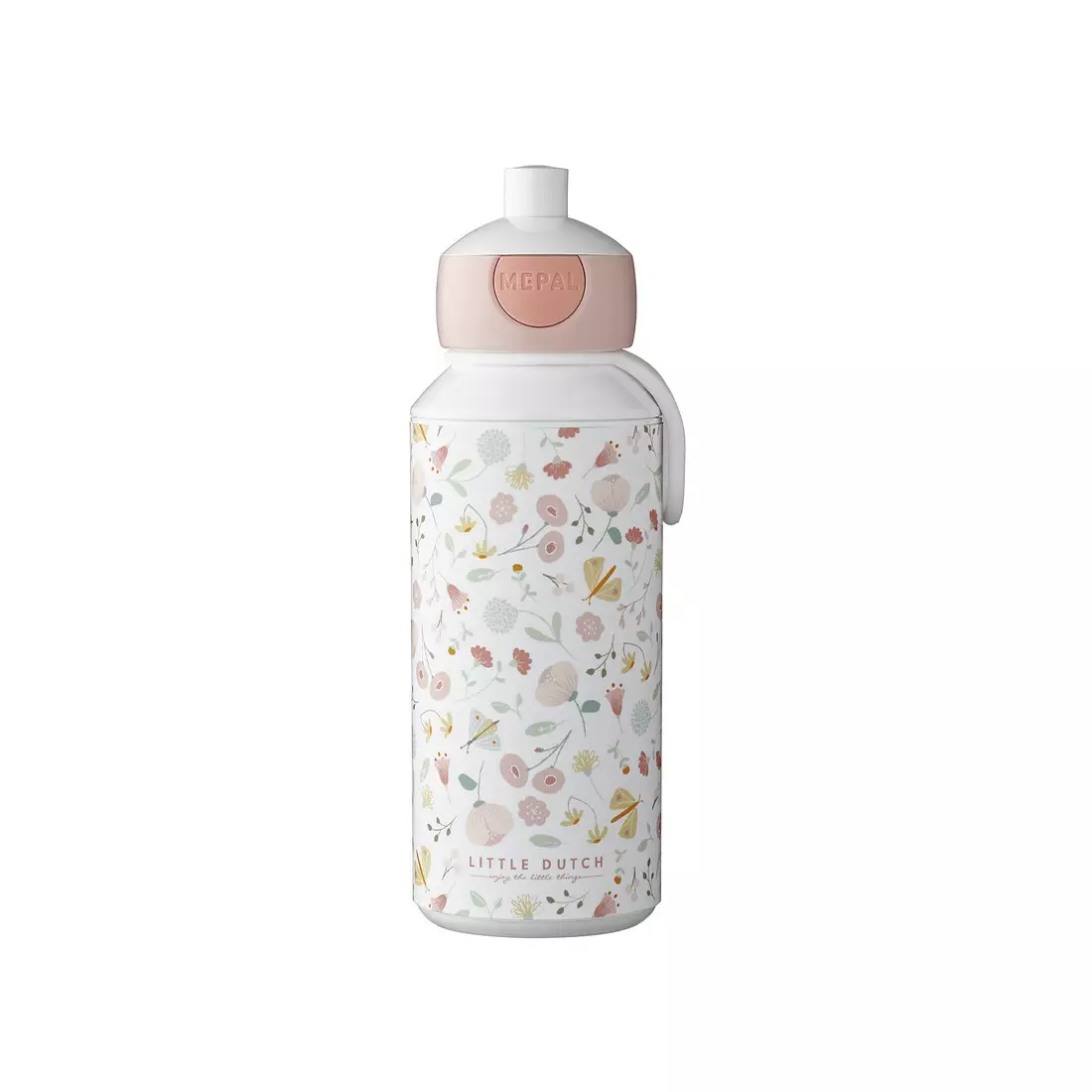 MEPAL POP-UP CAMPUS láhev na vodu pro děti 400 ml, flowers &amp; butterflies
