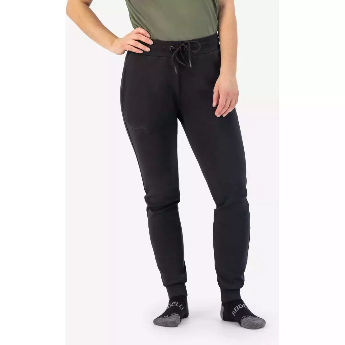 Rogelli TRAINING II dámské tréninkové kalhoty, černá