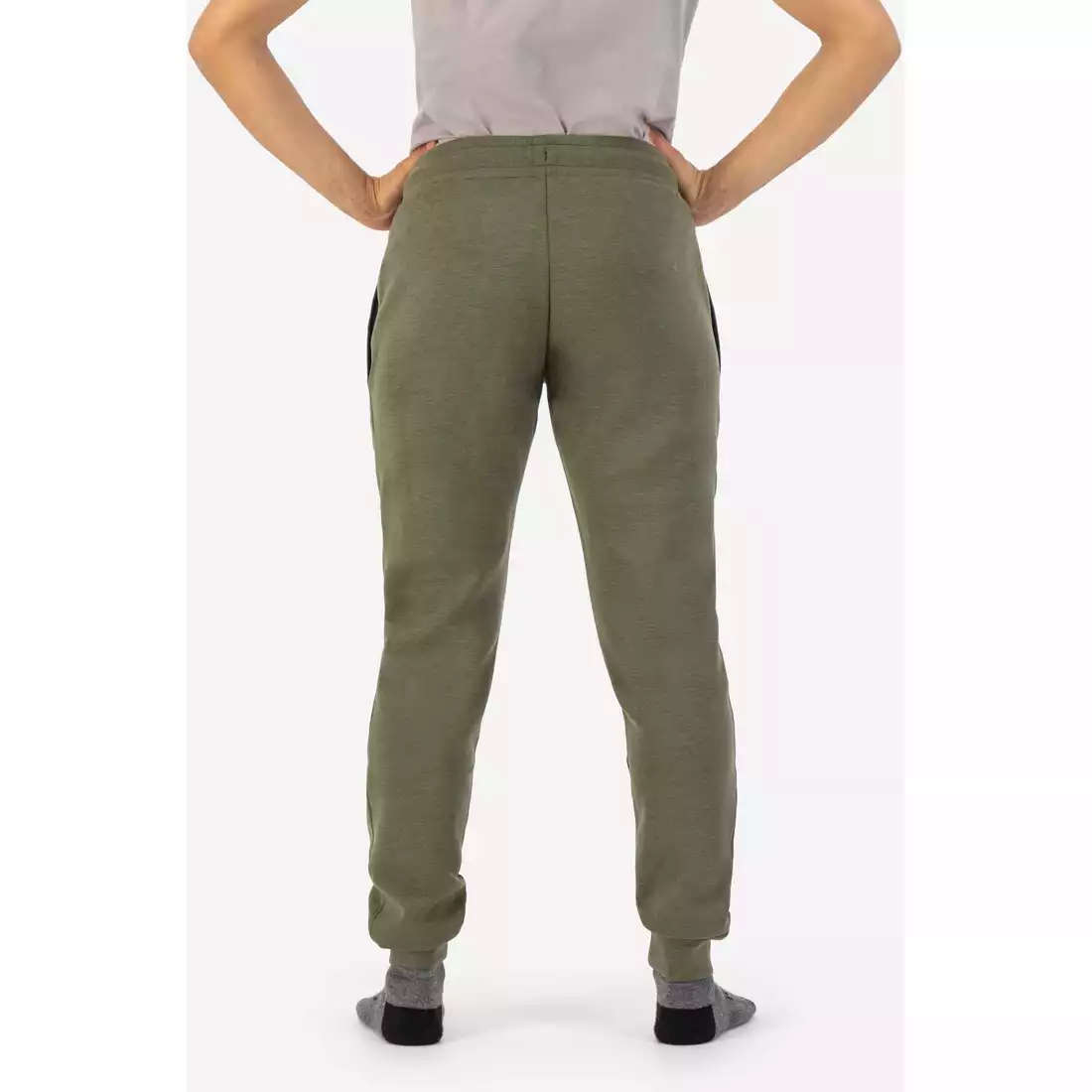 Rogelli TRAINING II dámské tréninkové kalhoty, khaki