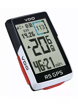 VDO R5 GPS TOP MOUNT SET bezdrátový cyklistický počítač