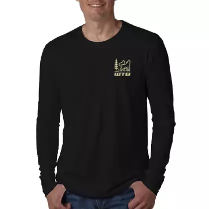WTB ADVENTURE pánské tričko s dlouhým rukávem, černá