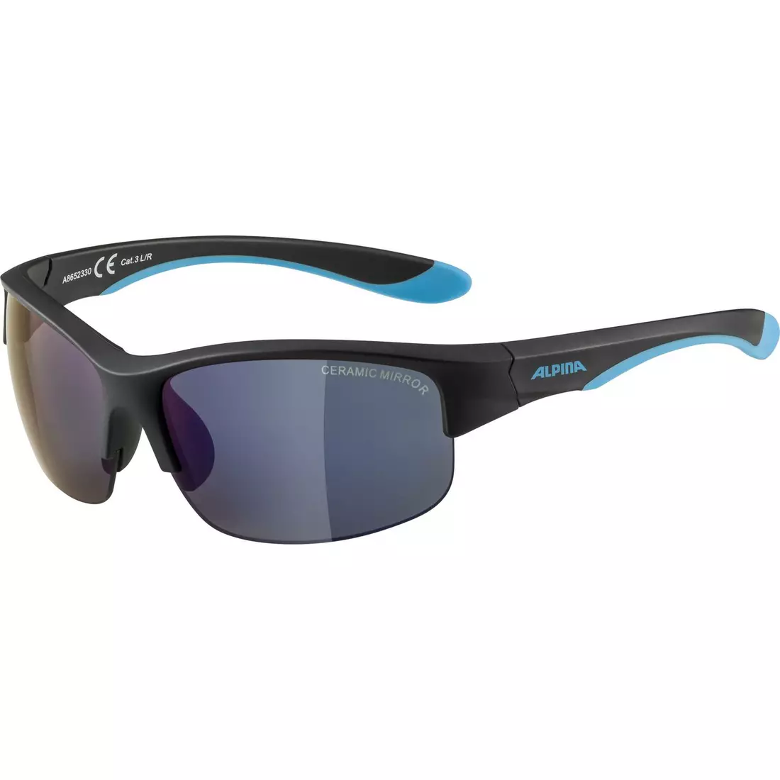 ALPINA JUNIOR FLEXXY YOUTH HR dětské cyklistické/sportovní brýle, black-blue matt