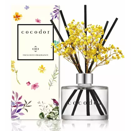COCODOR aroma difuzér s tyčinkami daffodil, flower, vanilla &amp; sandalwood 200 ml
