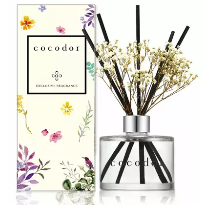 COCODOR aroma difuzér s tyčinkami daffodil, flower, white musk 120 ml