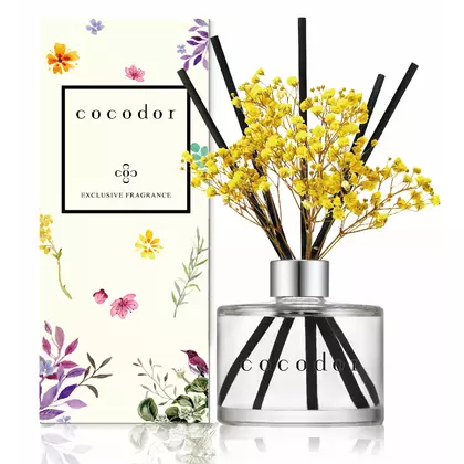 COCODOR aroma difuzér s tyčinkami daffodil, vanilla &amp; sandalwood 120 ml