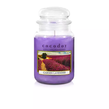 COCODOR vonná svíčka garden lavender 550 g