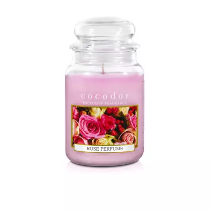 COCODOR vonná svíčka rose perfume 550 g