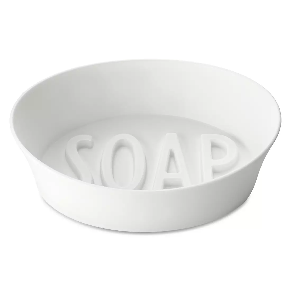 KOZIOL SOAP ORGANIC bílá miska na mýdlo