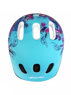 SPOKEY dětská cyklistická helma, floris