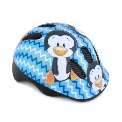 SPOKEY dětská cyklistická helma, penguin