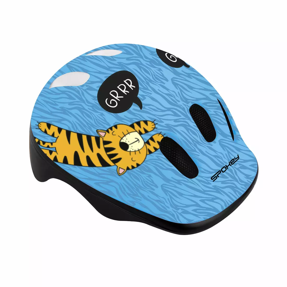SPOKEY dětská cyklistická helma, tiger