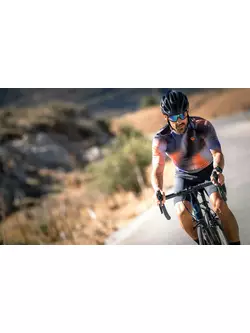 Cyklistický dres Rogelli HALO oranžový