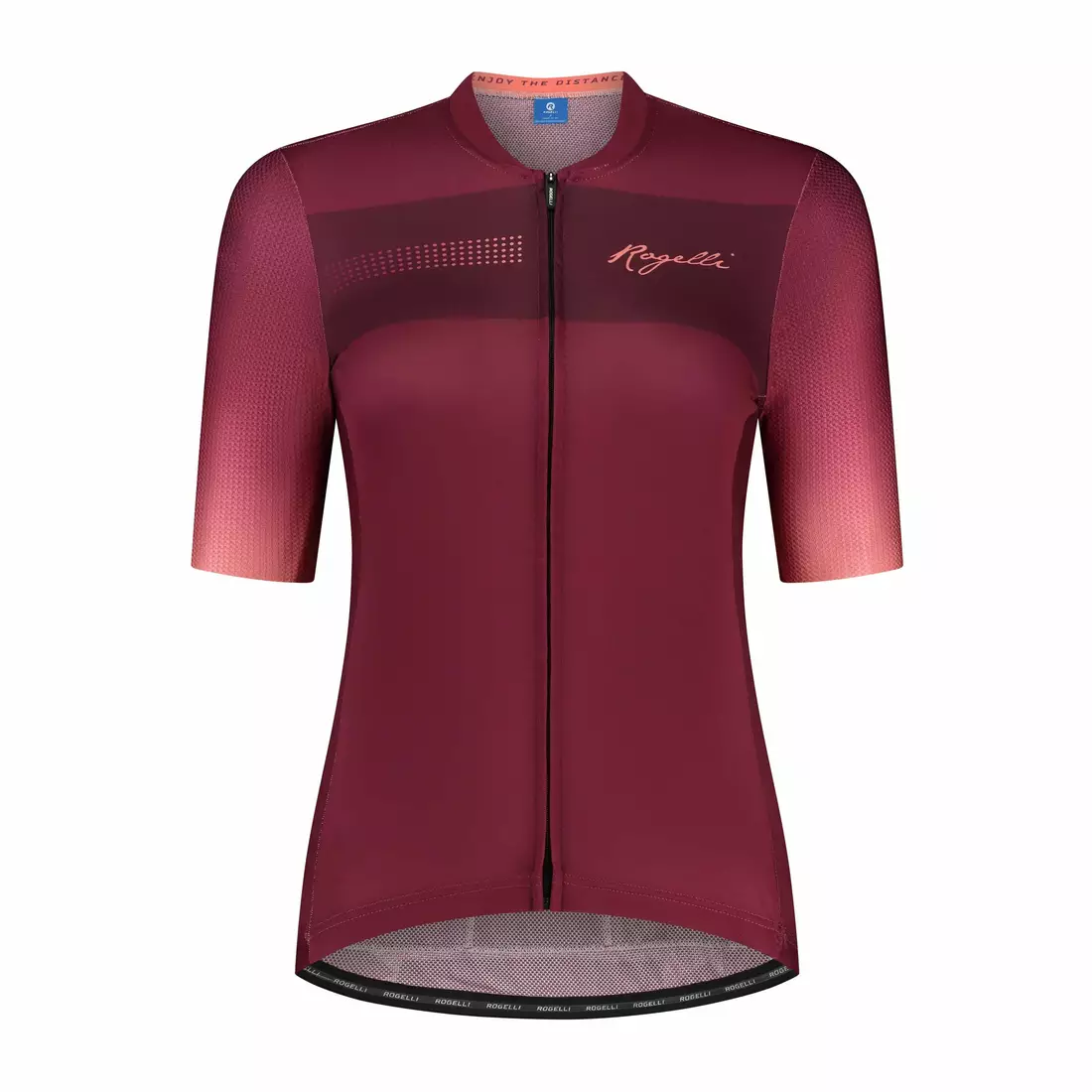 ROGELLI DAWN dámský cyklistický dres, kaštanově-korálový
