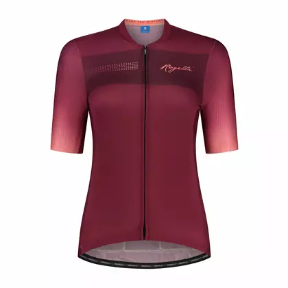 ROGELLI DAWN dámský cyklistický dres, kaštanově-korálový