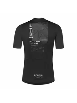 ROGELLI SOL pánský cyklistický dres, Černá