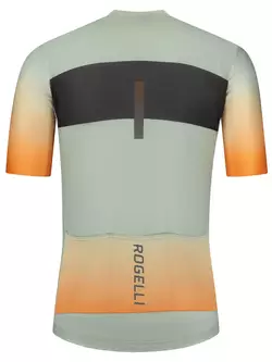 Rogelli DAWN pánský cyklistický dres, šedo-oranžová