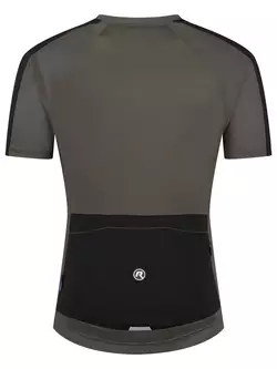 Rogelli EXPLORE pánský cyklistický dres, tmavošedý