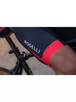 Rogelli FUSE II pánské cyklistické šortky, černá a červená