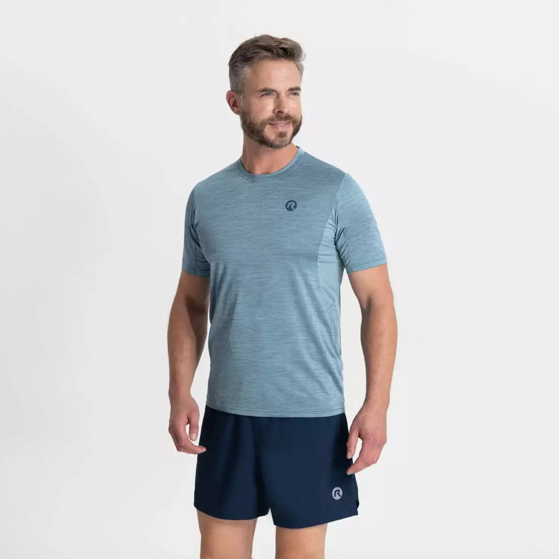 Rogelli KENN pánské běžecké triko, modrý