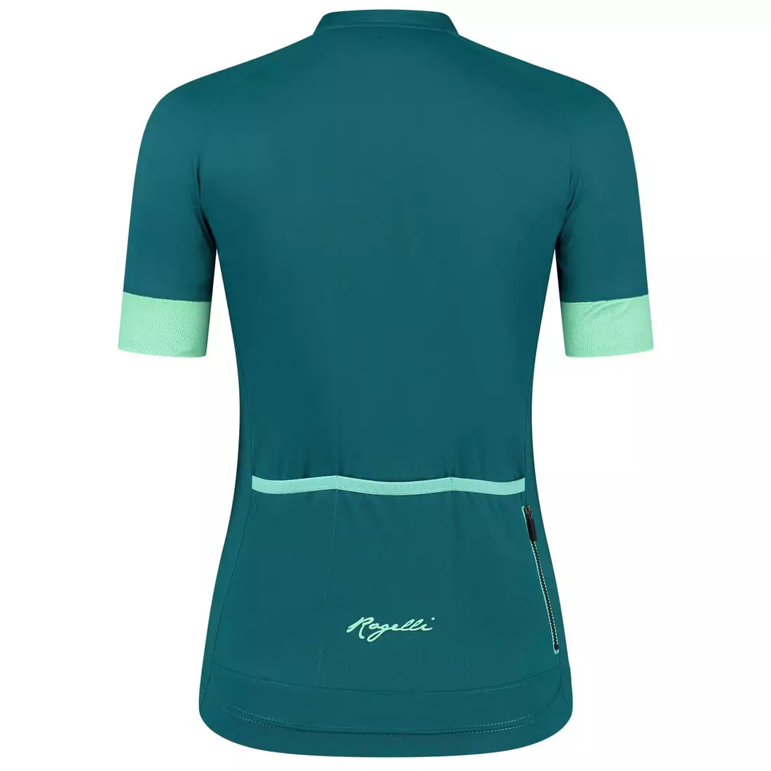 Rogelli MODESTA dámský cyklistický dres, zeleno-tyrkysová