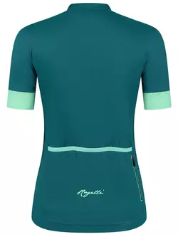 Rogelli MODESTA dámský cyklistický dres, zeleno-tyrkysová