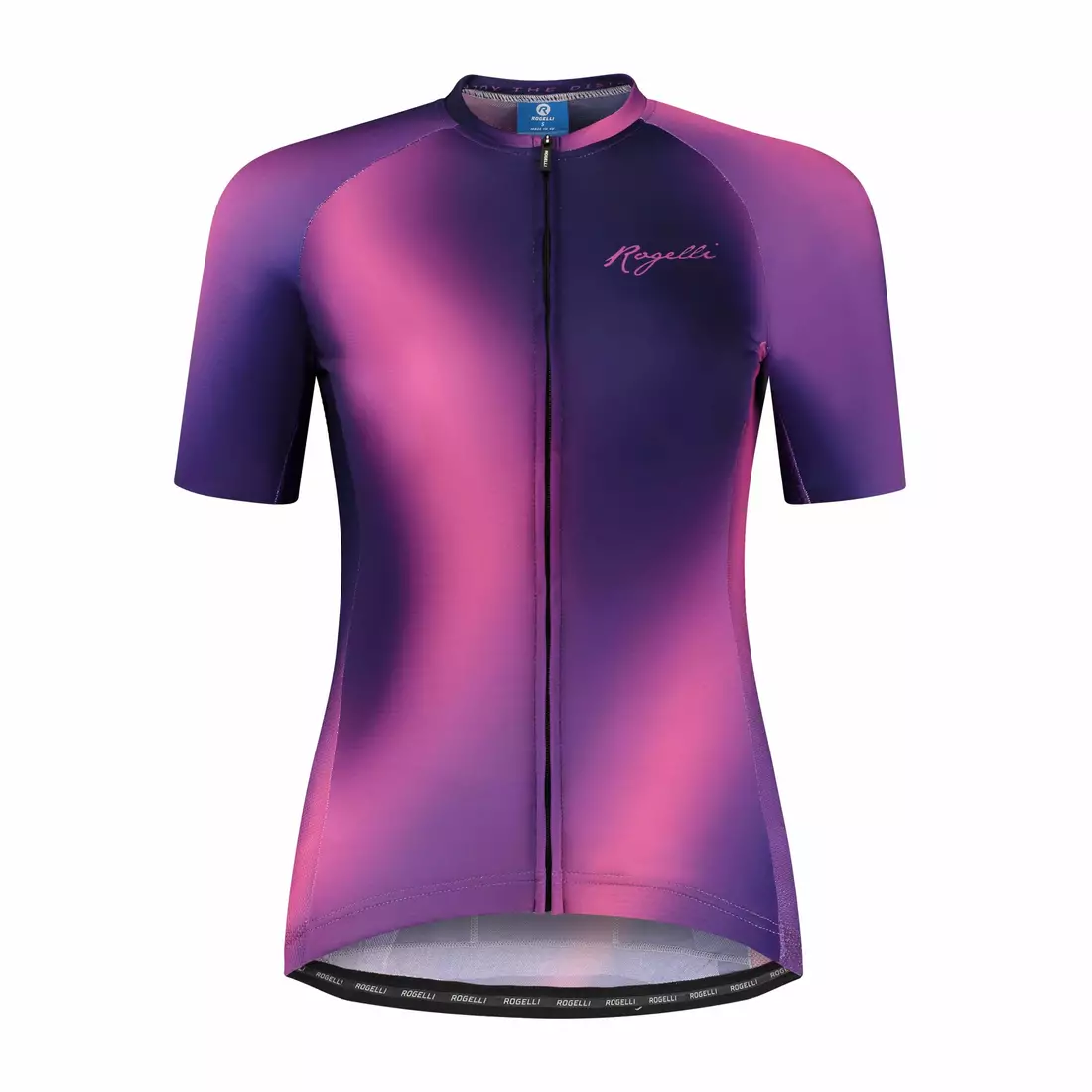 Rogelli dámský cyklistický dres AURORA fialovo-růžový