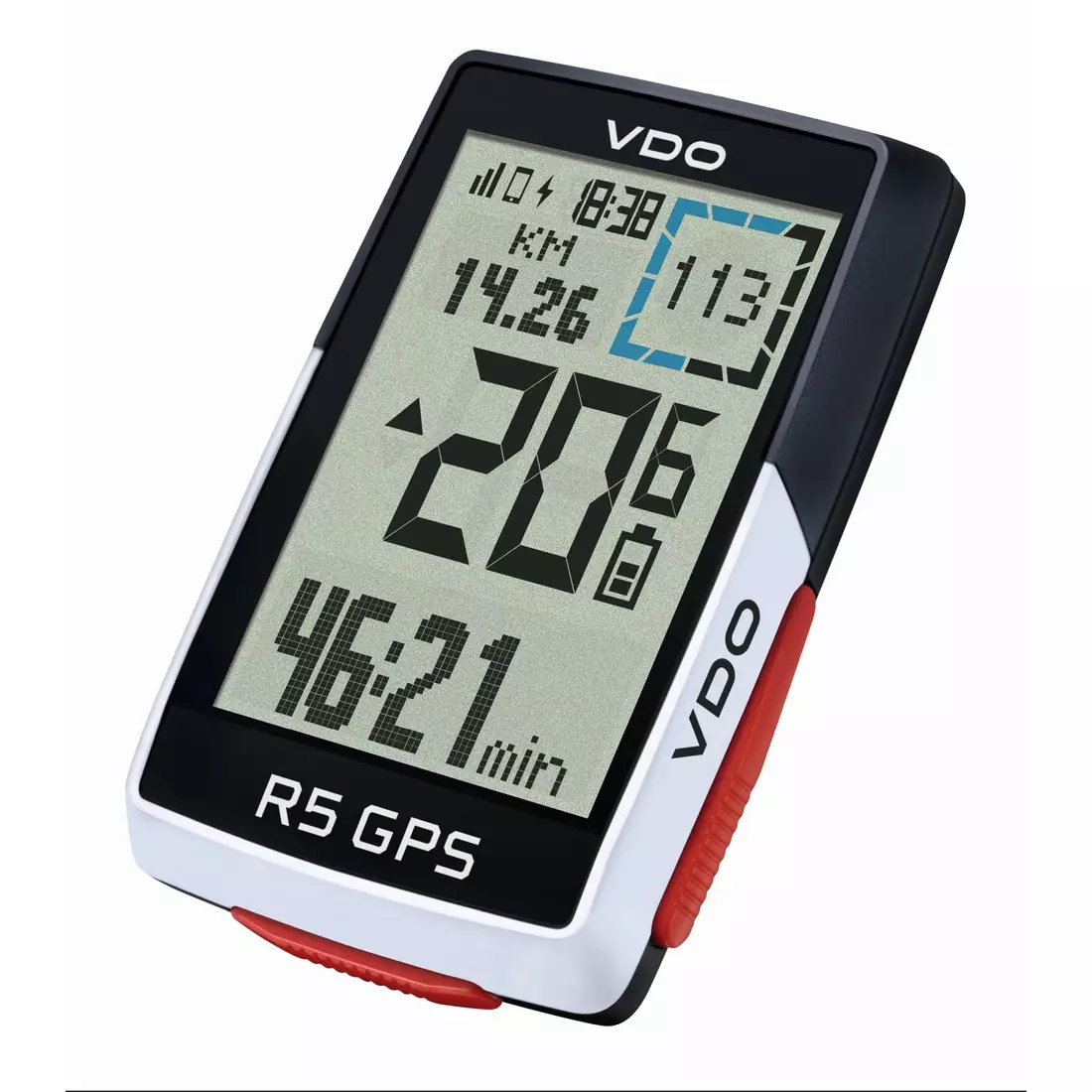 VDO R5 GPS FULL SET bezdrátový cyklistický počítač