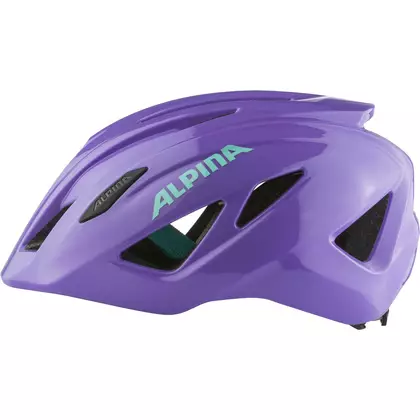 ALPINA PICO dětská helma na mtb kolo, purple gloss