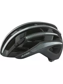 ALPINA RAVEL helma na silniční kolo, reflective black gloss