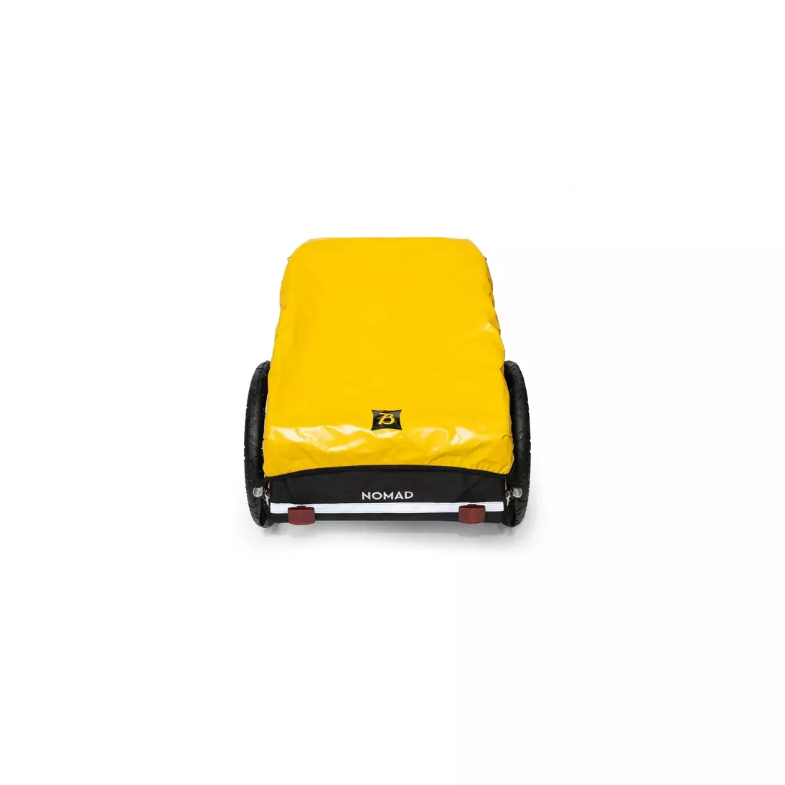 BURLEY NOMAD přívěs na zavazadla 105 L, Černá a žlutá