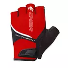 CHIBA Gel Premium Cyklistické rukavice, červené