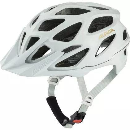 Cyklistická helma mtb ALPINA  MYTHOS 3.0 L.E, white-prosecco gloss