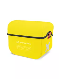 EXTRAWHEEL HANDY PREMIUM CORDURA XL taška na řídítka kola, žlutá 7,5 L