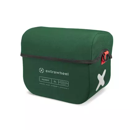 EXTRAWHEEL HANDY PREMIUM CORDURA taška na řídítka, zelená 5 L