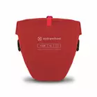 EXTRAWHEEL RIDER PREMIUM CORDURA brašna na kolo na nosič zavazadel, Červené 2x15 L