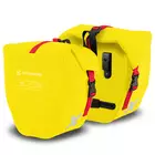 EXTRAWHEEL RIDER PREMIUM CORDURA brašna na kolo na nosič zavazadel, žlutá 2x15 L