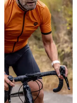 Rogelli ESSENTIAL pánský cyklistický dres, měď