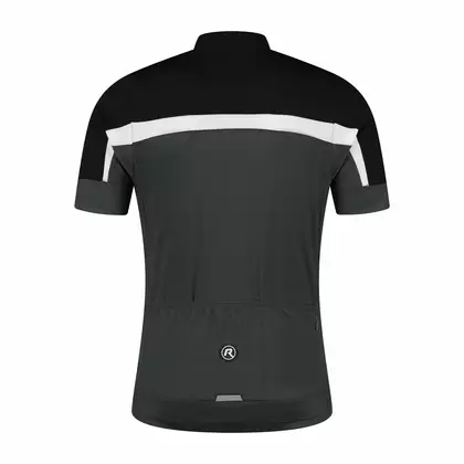 Dětský cyklistický dres Rogelli COURSE černo-šedý
