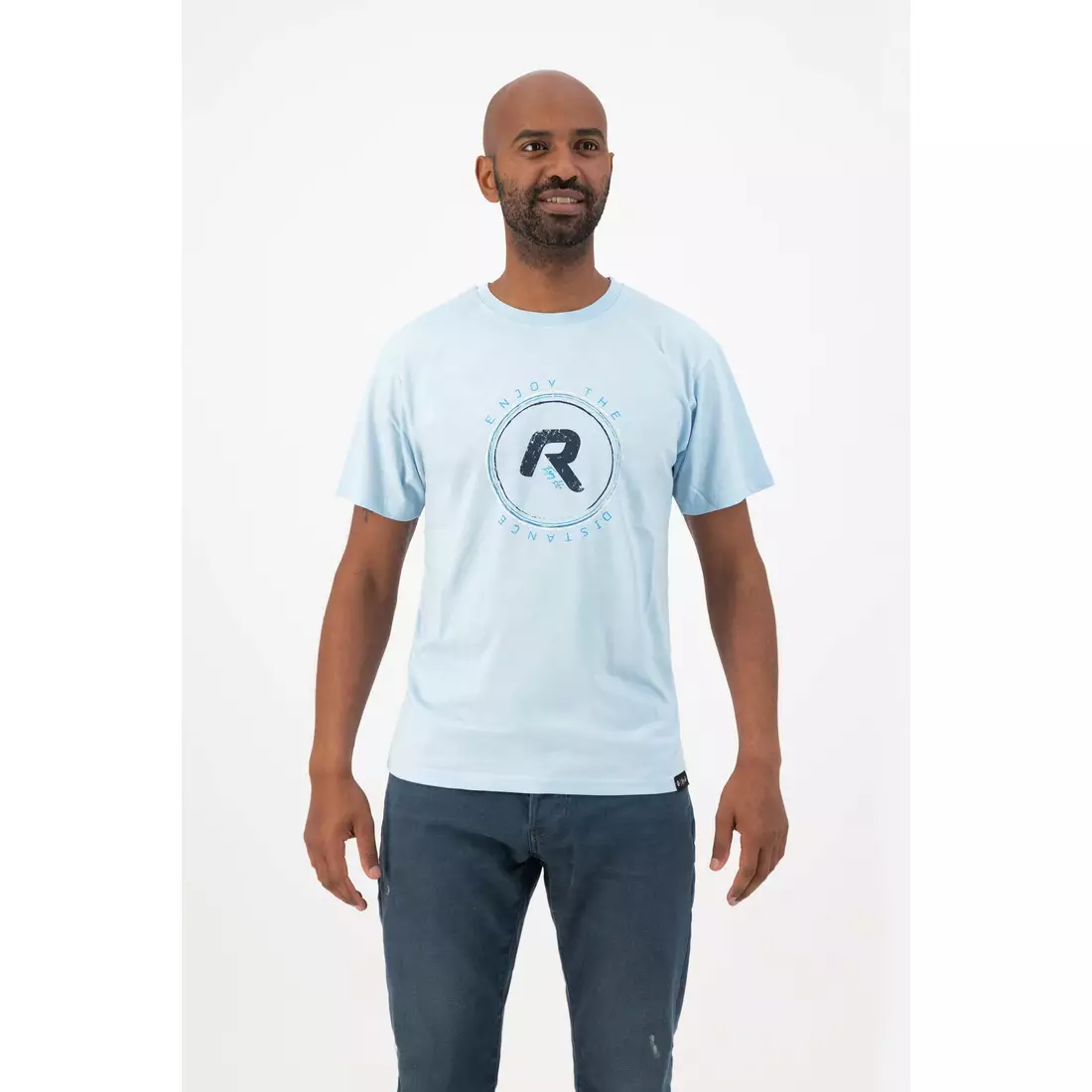 Rogelli pánské tričko GRAPHIC modré
