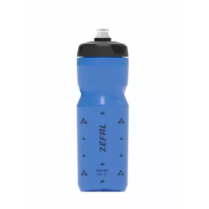 ZEFAL SENSE SOFT 80 cyklistická láhev na vodu 800 ml modrá průhledná