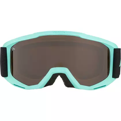ALPINA dětské lyžařské/snowboardové brýle JUNIOR PINEY AQUA MATT sklo ORANGE S2