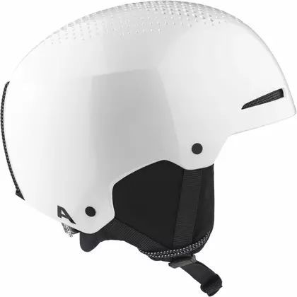 Lyžařská/snowboardová helma ALPINA ARBER BÍLO-METALICKÝ LESK
