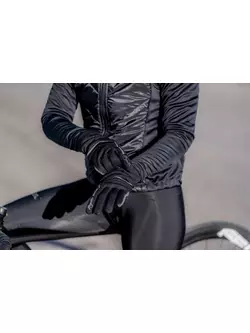 Dámské zimní cyklistické rukavice Rogelli APEX černé