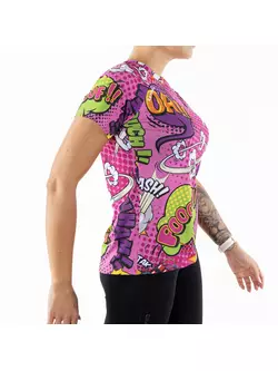 KAYMAQ W27 PRO MESH Dámské sportovní/běžecké tričko, růžový