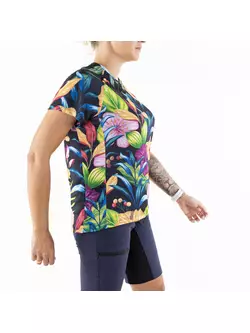 KAYMAQ w14 dámský volný MTB cyklistický dres s krátkým rukávem