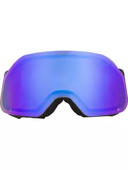 Lyžařské/snowboardové brýle ALPINA, zvýraznění kontrastu BLACKCOMB Q-LITE MĚSÍČNĚ-ŠEDÉ MATNÉ sklo Q-LITE BLUE S2
