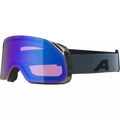 Lyžařské/snowboardové brýle ALPINA, zvýraznění kontrastu BLACKCOMB Q-LITE OLIVOVÉ MATNÉ sklo Q-LITE GREEN S2
