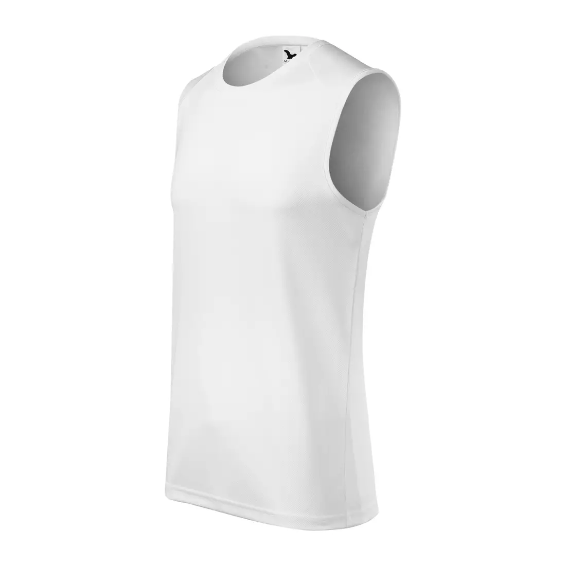 MALFINI BREEZE Sportovní pánské tílko bez rukávů, 100 % polyester, bílé 8200012